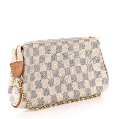 Louis Vuitton Damier Azur Eva Clutch 3 of 10