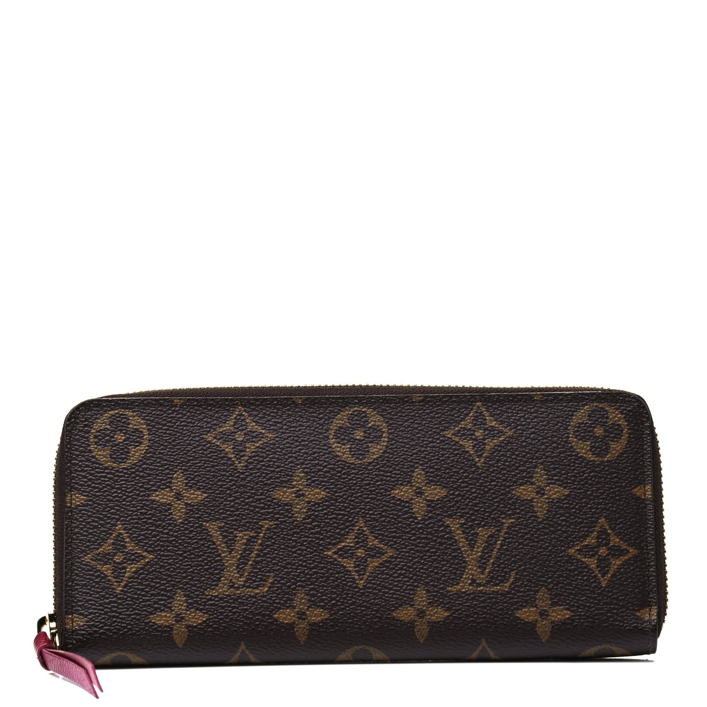 Monogram Clemence Wallet Fuchsia