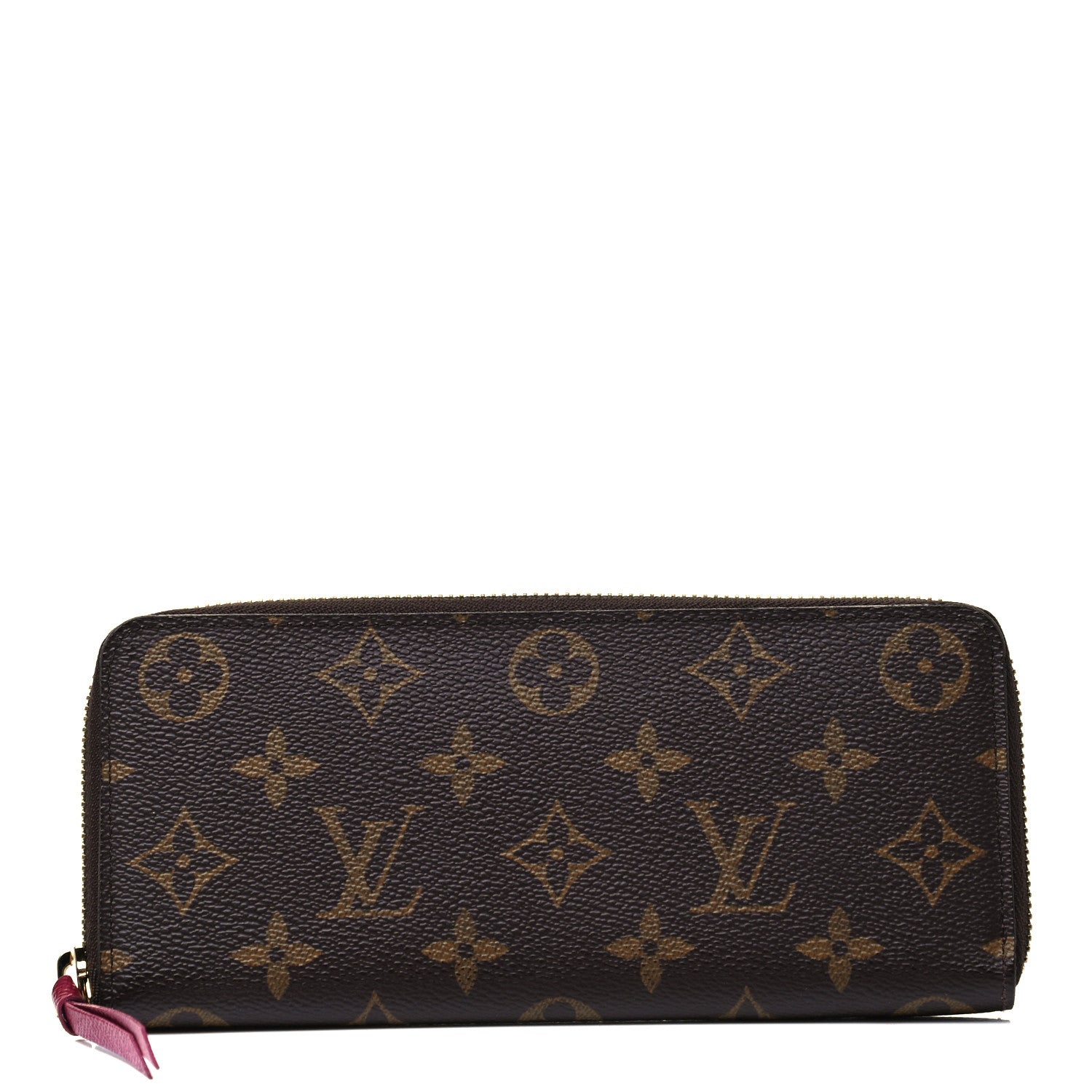 Louis Vuitton Monogram Clemence Wallet Fuchsia 1 of 8