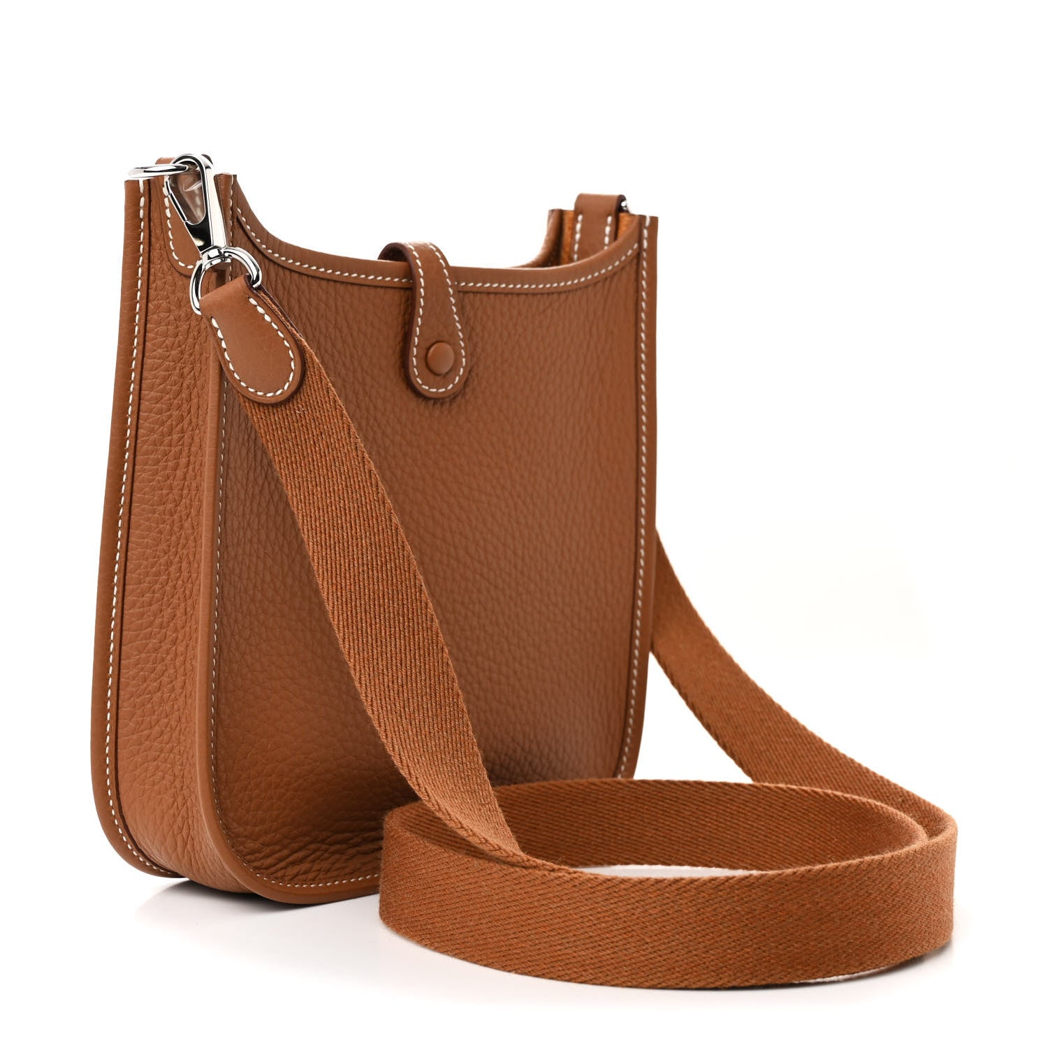 Hermes Taurillon Clemence Evelyne TPM Gold 3 of 11