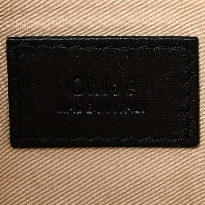 Chloe Smooth Calfskin Medium Roy Clutch Merino Grey 6 of 9