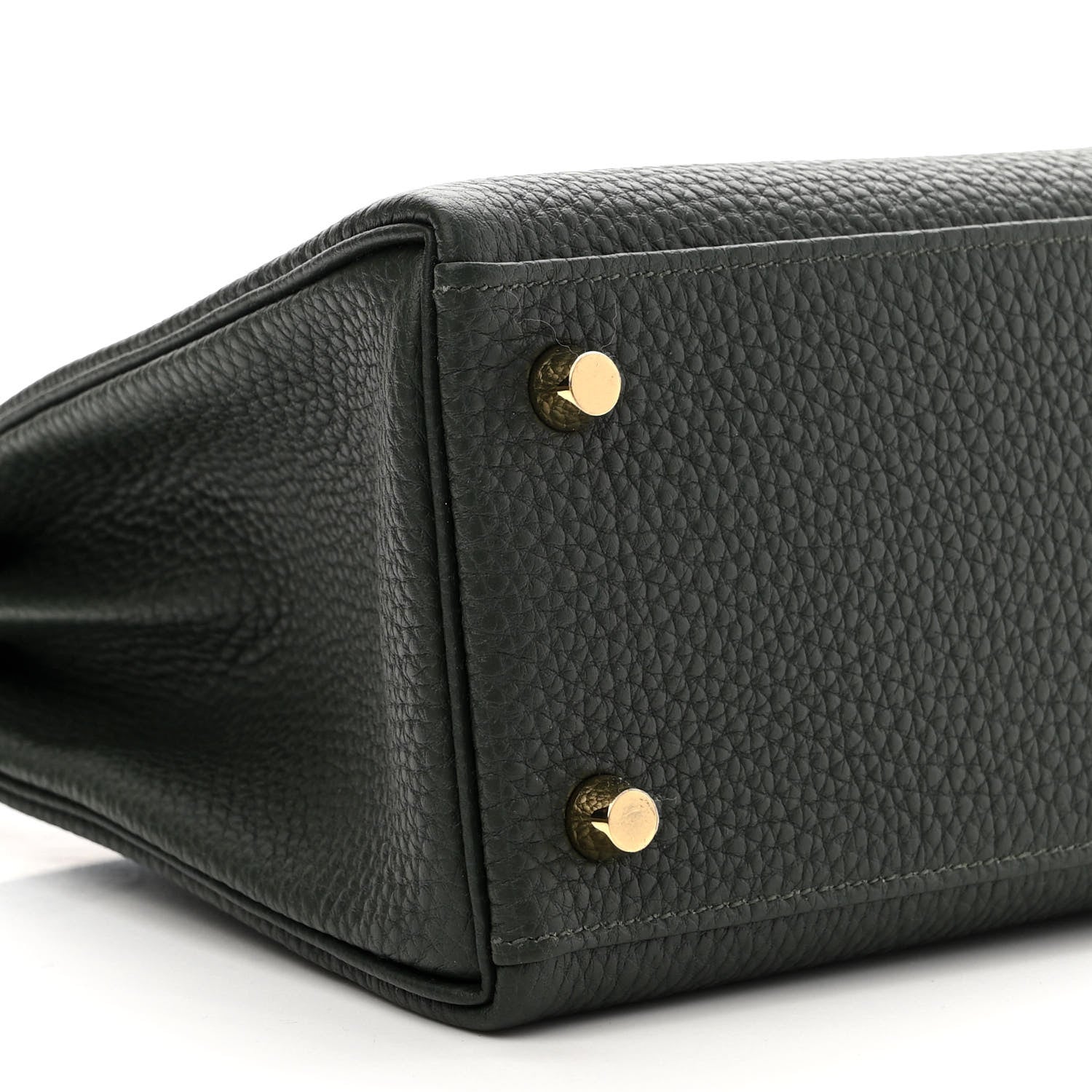 Hermes Togo Kelly Retourne 25 Vert Cypress 9 of 11