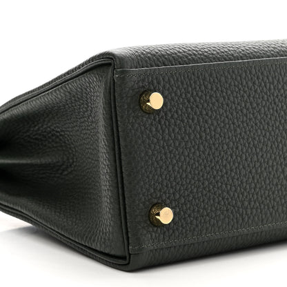 Hermes Togo Kelly Retourne 25 Vert Cypress 9 of 11