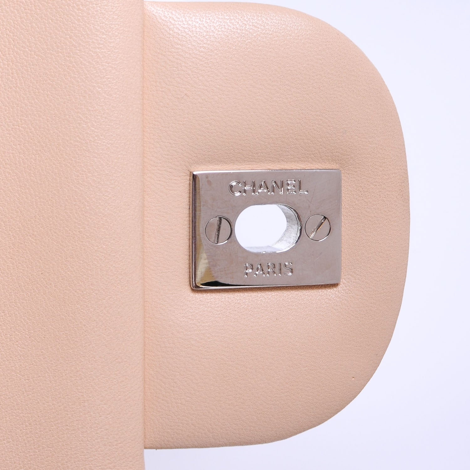 Chanel Lambskin Jumbo Double Flap Beige Clair 7 of 8