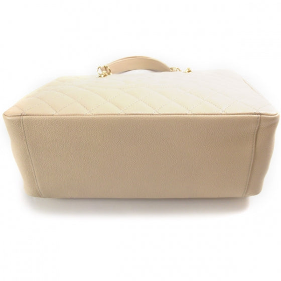 Chanel Caviar Grand Shopping Tote GST Beige Clair 4 of 10