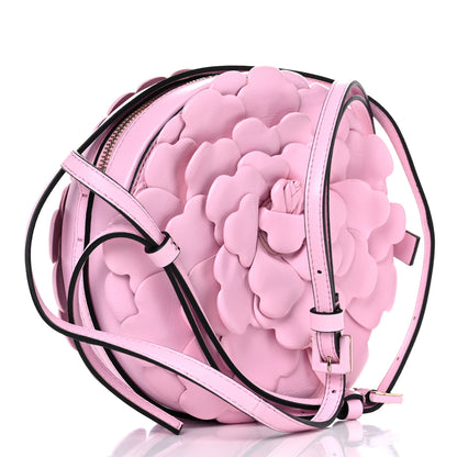 Valentino Garavani Nappa Atelier 03 Rose Edition Round Crossbody Bag Pink Borealis 2 of 10
