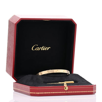 Cartier 18K Yellow Gold LOVE Bracelet 17 5 of 5