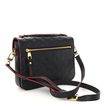 Louis Vuitton Empreinte Pochette Metis Marine Rouge 3 of 10