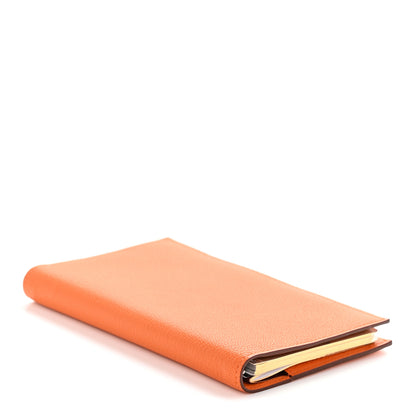 Hermes Chevre Mysore Vision II Agenda Cover Orange 4 of 9