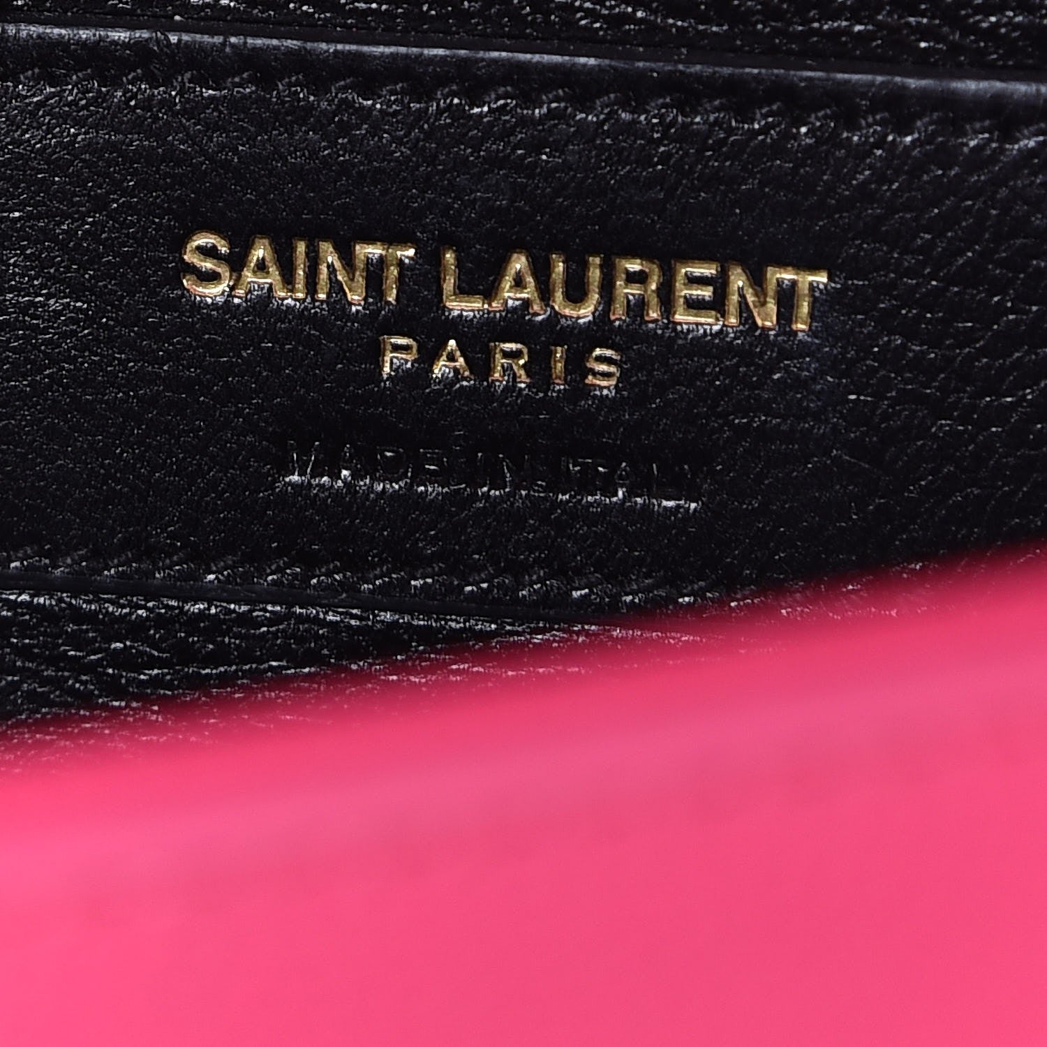 Saint Laurent Grain De Poudre Classic Monogram Cassandre Clutch Lipstick Fuchsia 7 of 7