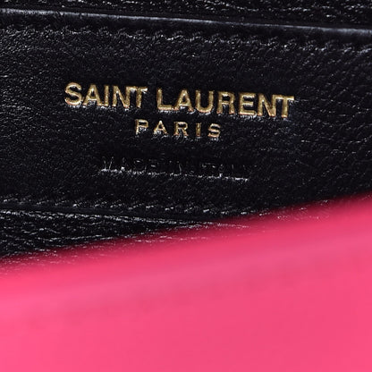Saint Laurent Grain De Poudre Classic Monogram Cassandre Clutch Lipstick Fuchsia 7 of 7