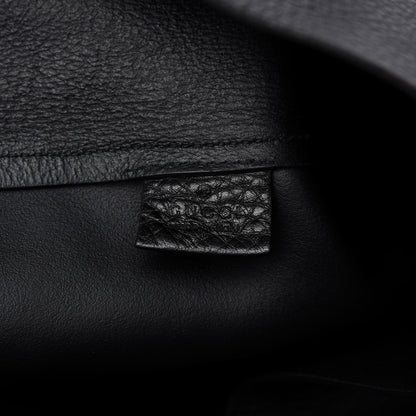 Gucci Nappa Cellarius Soho Vertical Shopping Tote Black 8 of 9