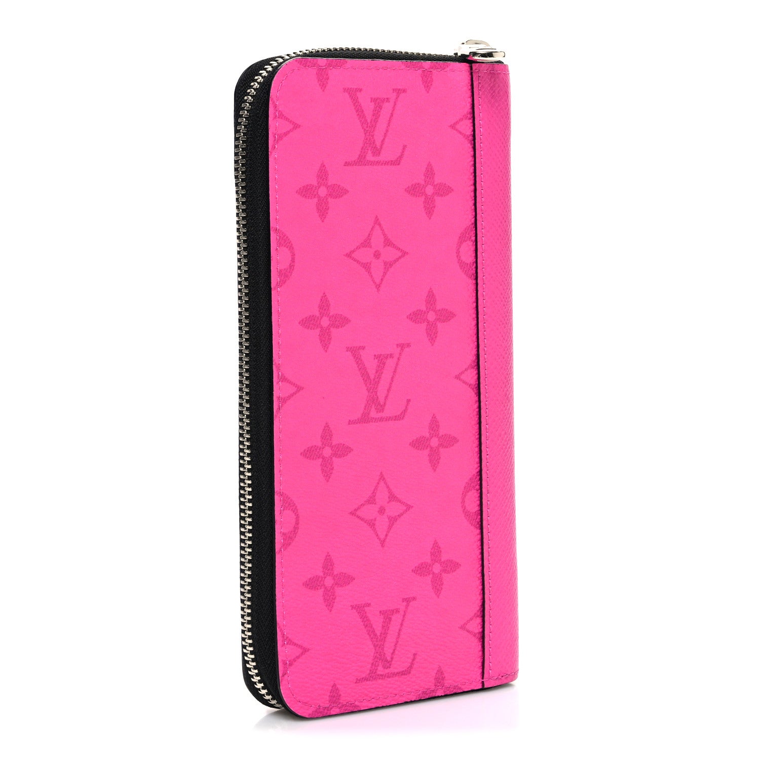 Louis Vuitton Taigarama Vertical Zippy Wallet Fuchsia 3 of 6