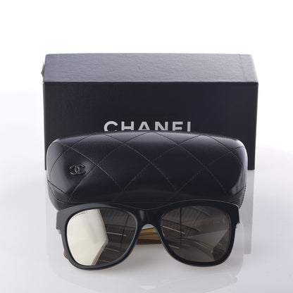 Chanel Polarized Square CC Sunglasses 5380 Black 10 of 10