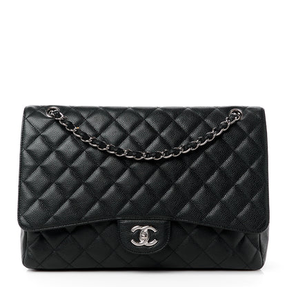 Chanel Caviar Quilted Maxi Single Flap Black 1 of 16