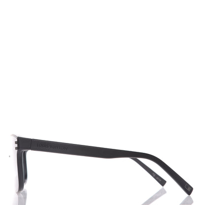Louis Vuitton Acetate LV Waimea Square Sunglasses Z1082W Black 2 of 8
