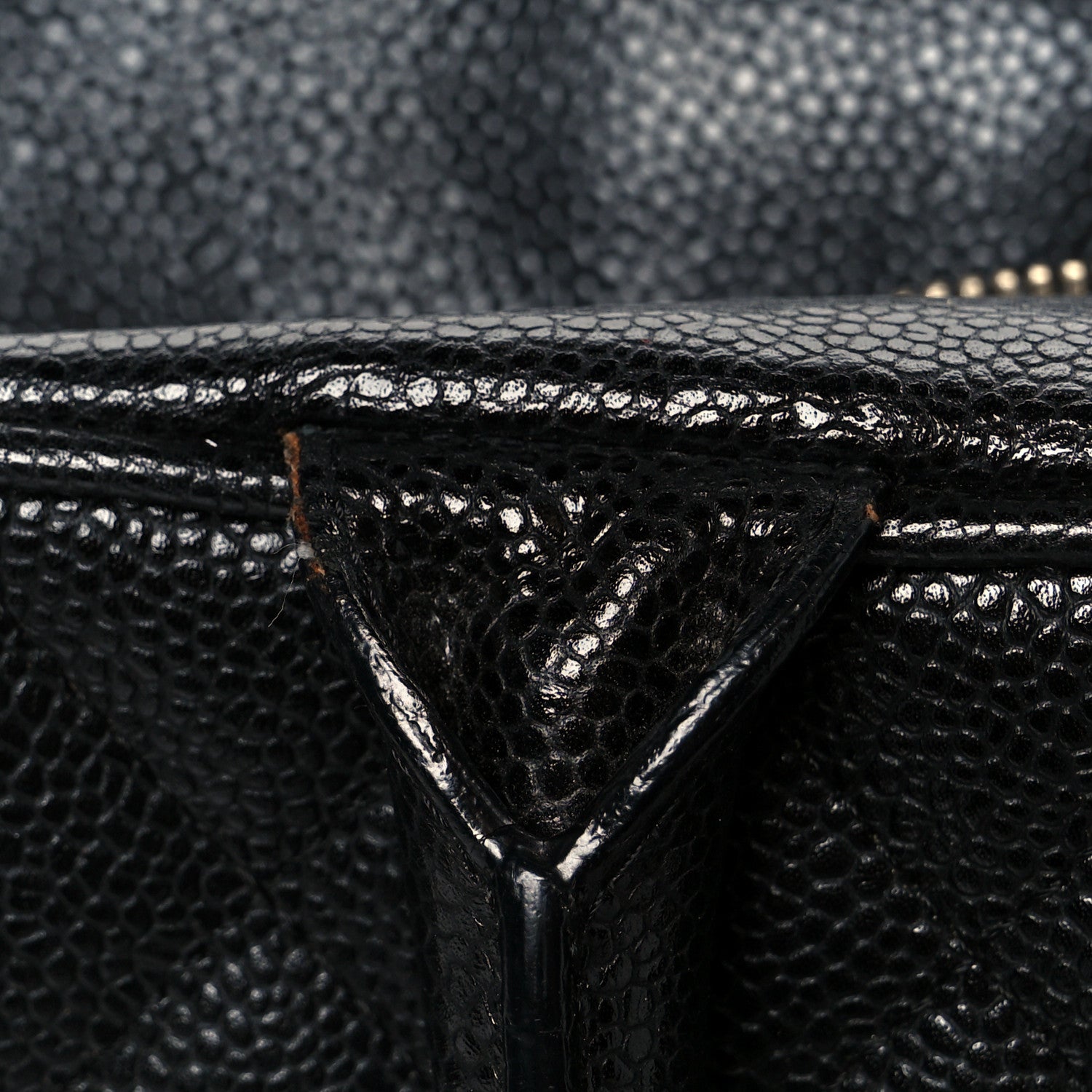 Chanel Caviar Quilted Large Bowler Bag Black 12 of 12
