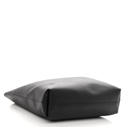 Saint Laurent Calfskin North-South Shopping Tote Black 4 of 12