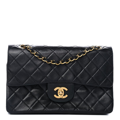 Chanel Lambskin Quilted Small Double Flap Black 1 of 4