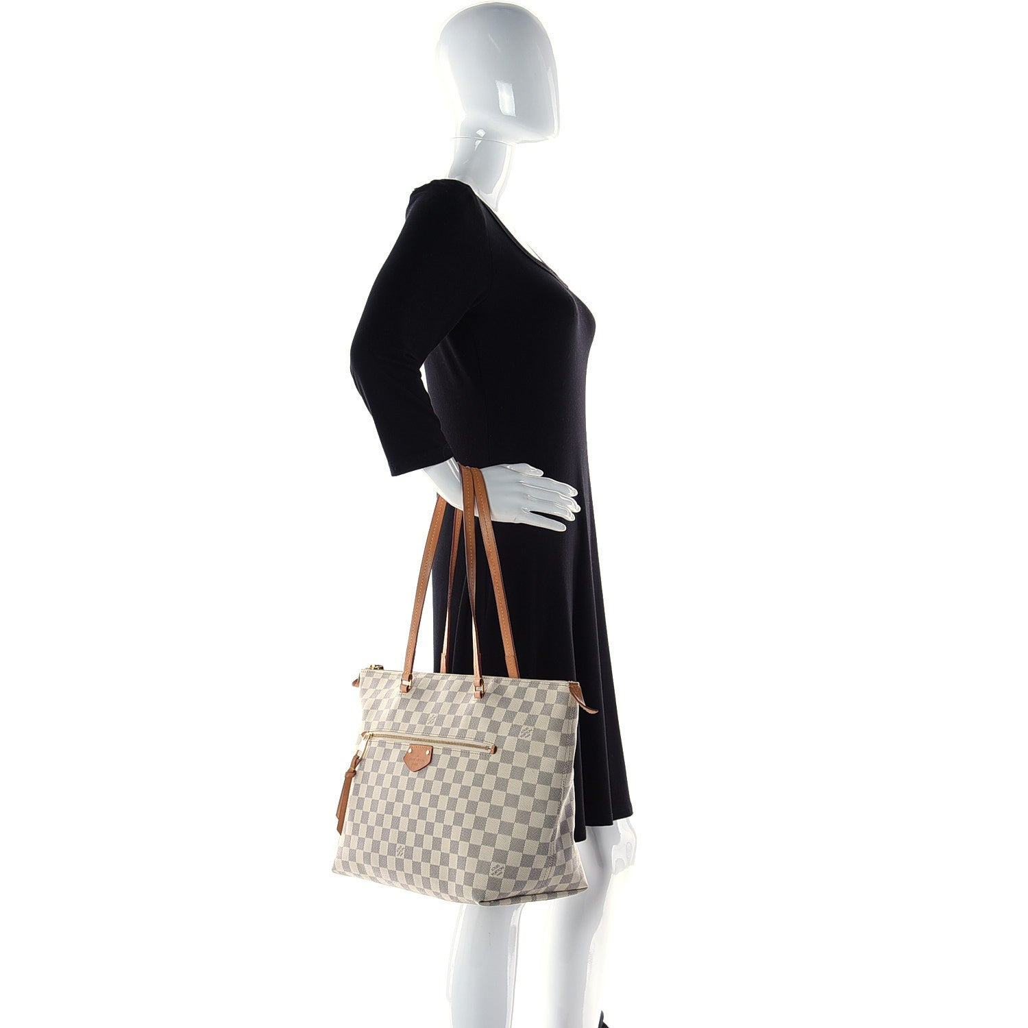 Louis Vuitton Damier Azur Iena MM 5 of 7