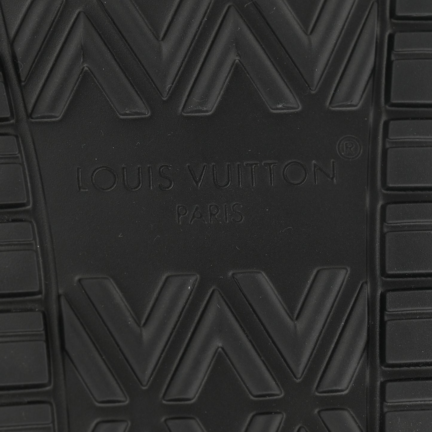 Cotton Crochet LV Sunset Comfort Flat Sandals 37 Cacao Brown