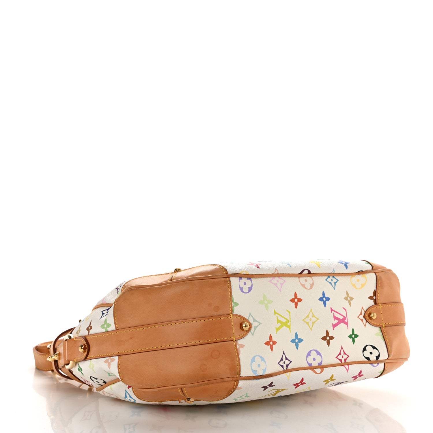 Louis Vuitton Monogram Multicolor Greta White 4 of 11