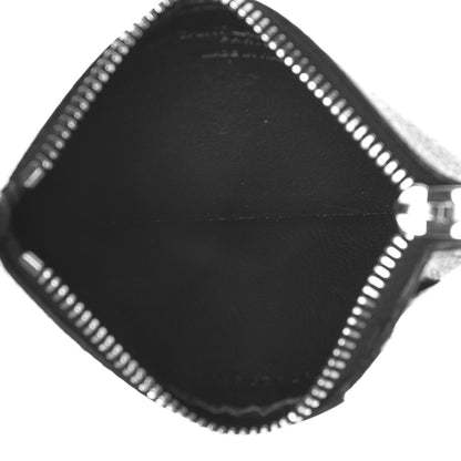 Saint Laurent Grained Calfskin 5 Fragments Zip Pouch Card Holder Black 5 of 7