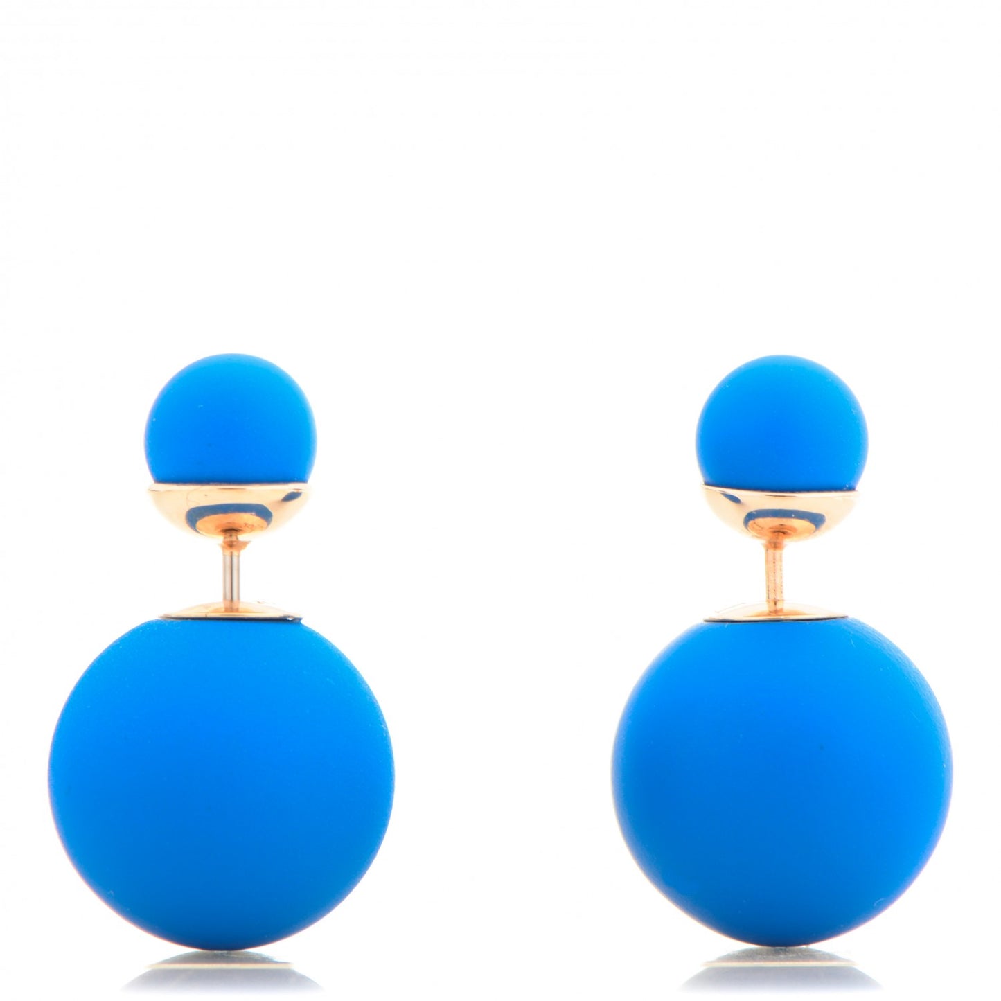 Mise En Dior Tribal Earrings Blue