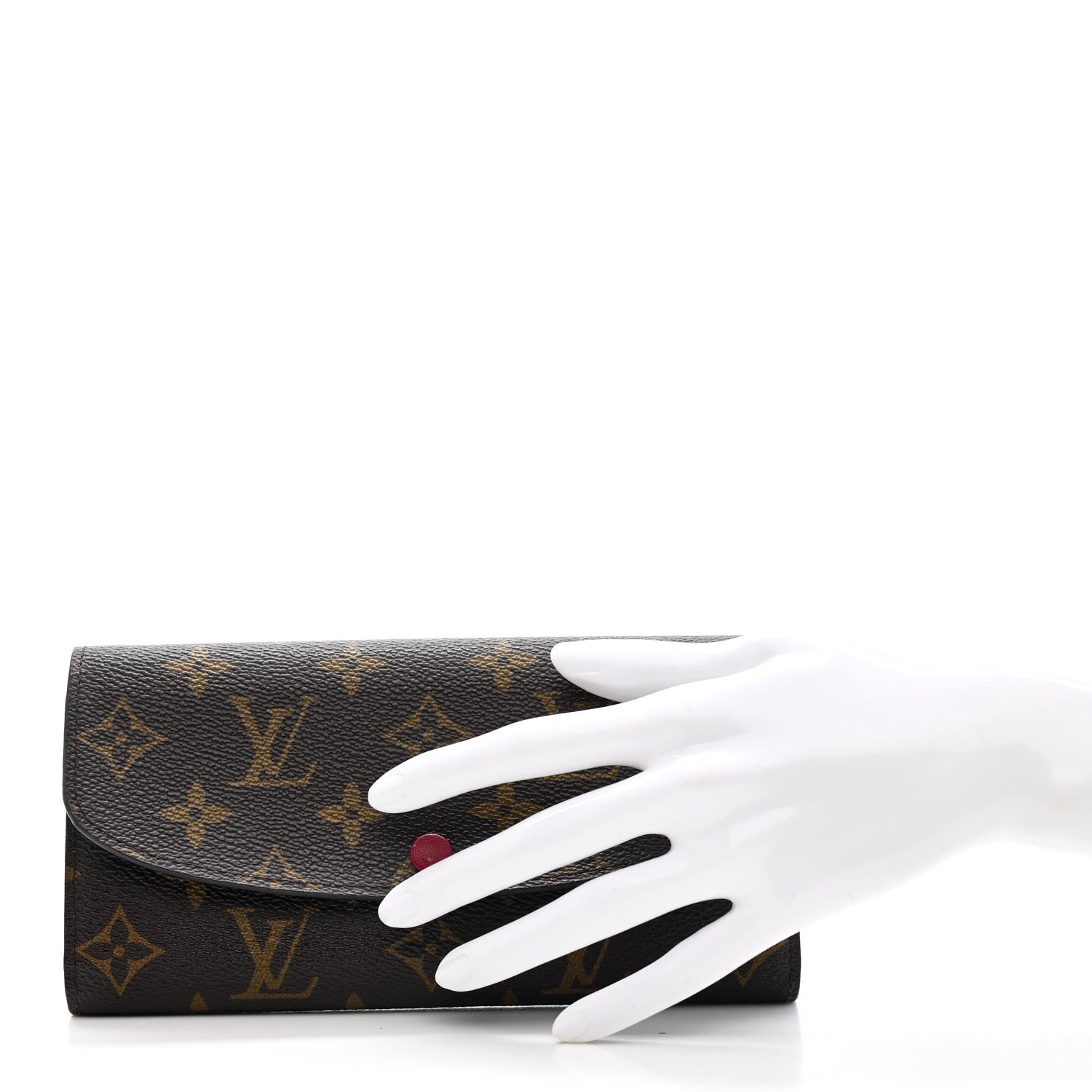 Louis Vuitton Monogram Emilie Wallet Fuchsia 2 of 10