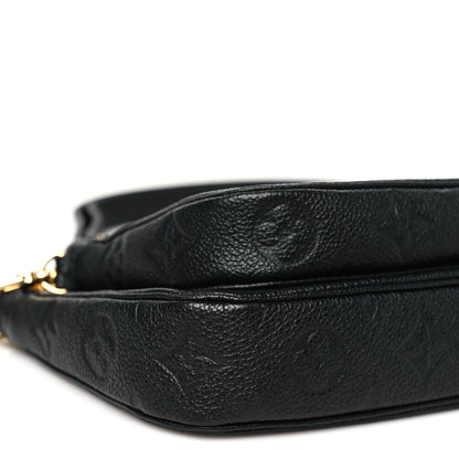 Louis Vuitton Empreinte Monogram Giant Multi Pochette Accessories Black 9 of 10