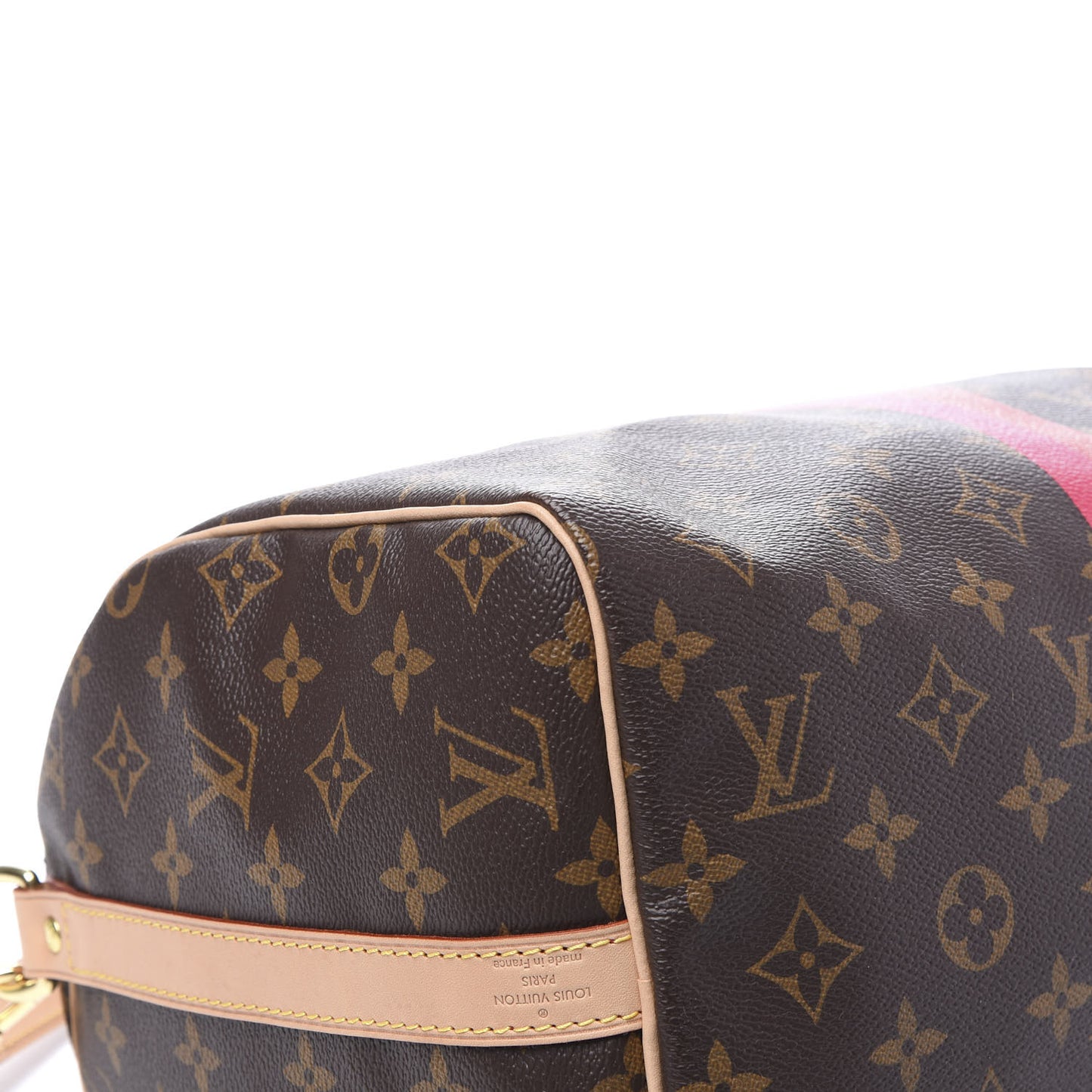 Monogram My LV Heritage Speedy Bandouliere 30 Fuchsia Rouge