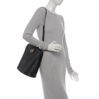 Louis Vuitton Epi Cluny Black 2 of 6