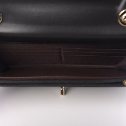 Chanel Lambskin Quilted Trendy CC Wallet On Chain WOC Black 7 of 13