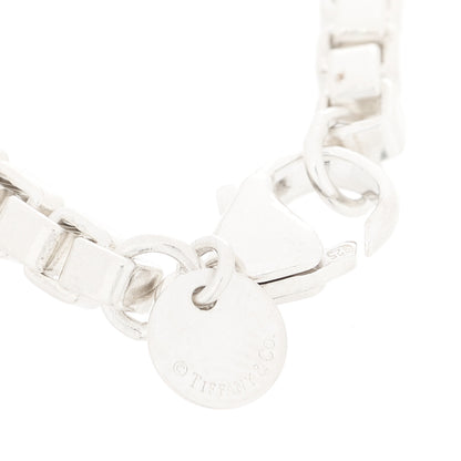 Tiffany Sterling Silver 4mm Venetian Link Bracelet 3 of 3