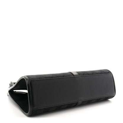 Gucci Monogram Bardot Shoulder Bag Black 4 of 12