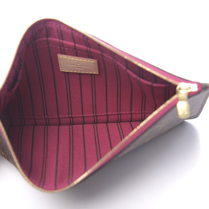 Louis Vuitton Monogram Neverfull MM GM Pochette Pivoine 5 of 7