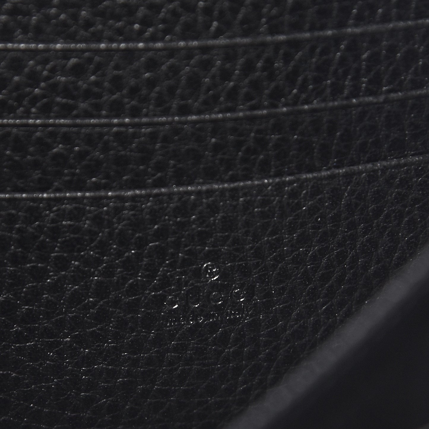 Calfskin Mini Dionysus Chain Wallet Black
