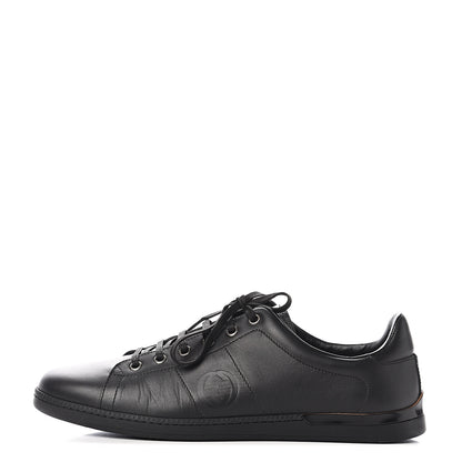 Gucci Calfskin Womens Interlocking G Sneakers 41 Black 1 of 12