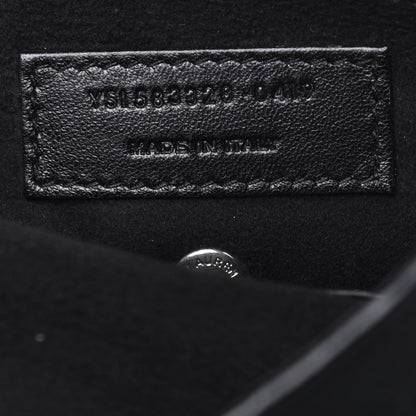 Saint Laurent Lambskin Small Teddy Bucket Bag Black 9 of 18