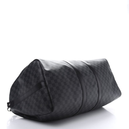 Louis Vuitton Damier Graphite Keepall Bandouliere 55 3 of 12