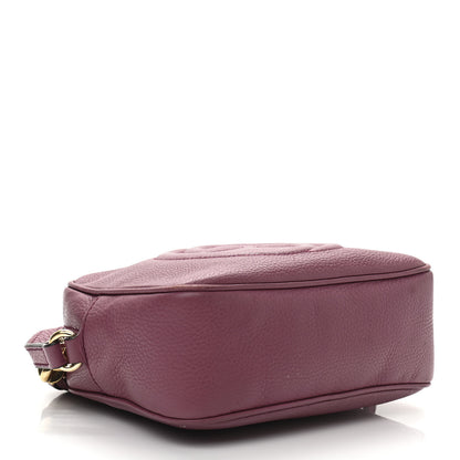 Gucci Pebbled Calfskin Small Soho Disco Bag Peonia Flower 5 of 14