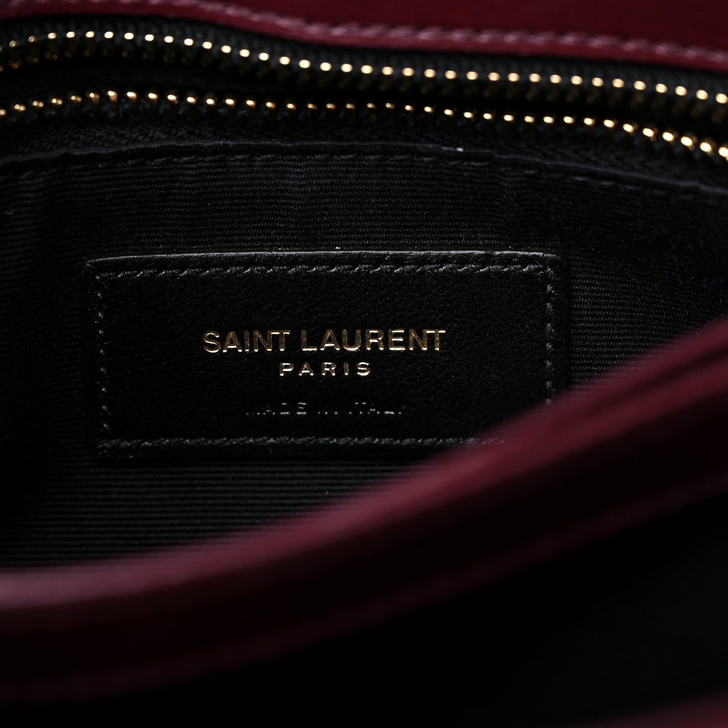 Saint Laurent Calfskin Y Quilted Monogram Toy Loulou Monogram Crossbody Bag Rouge Legion 7 of 10