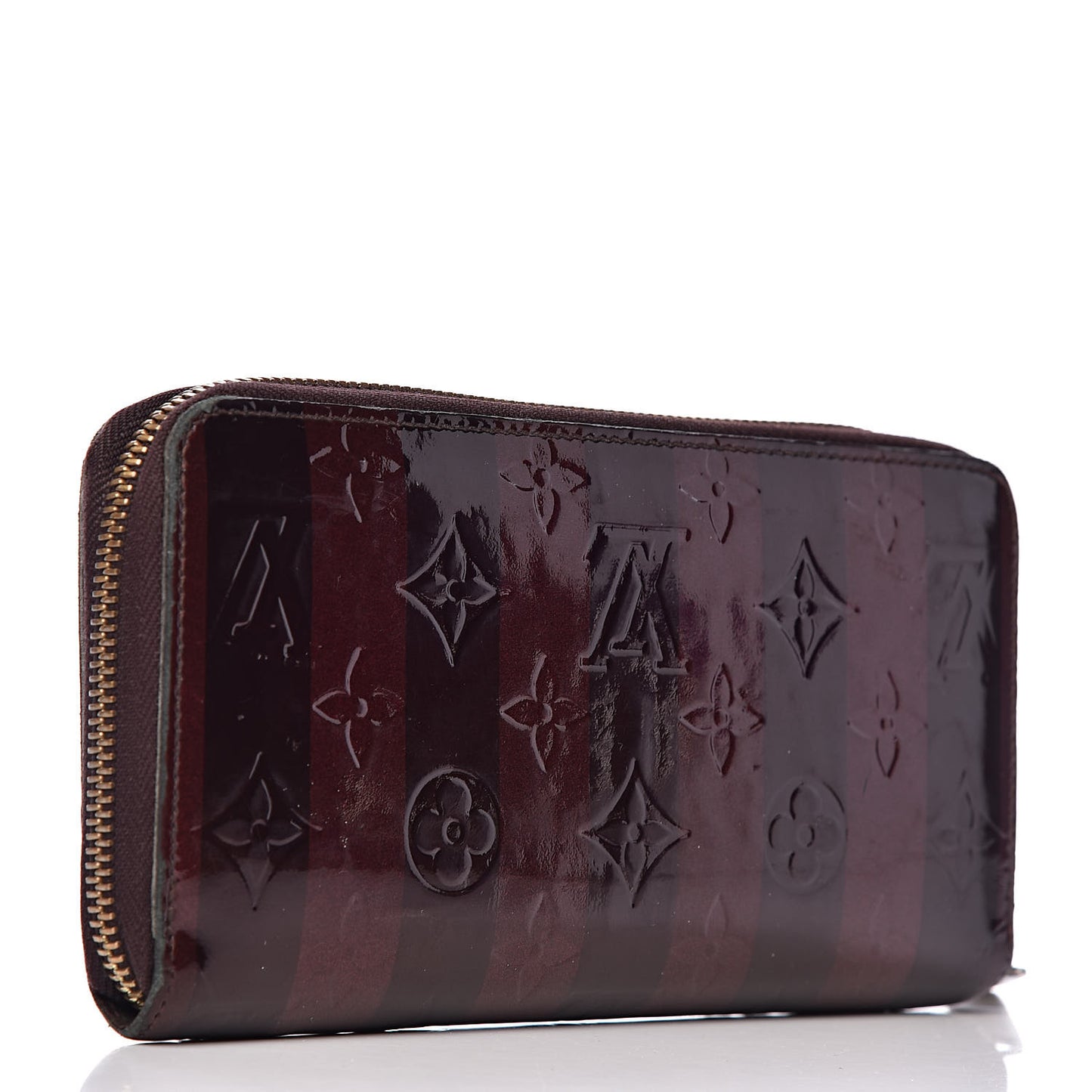 Vernis Rayures Zippy Wallet Amarante