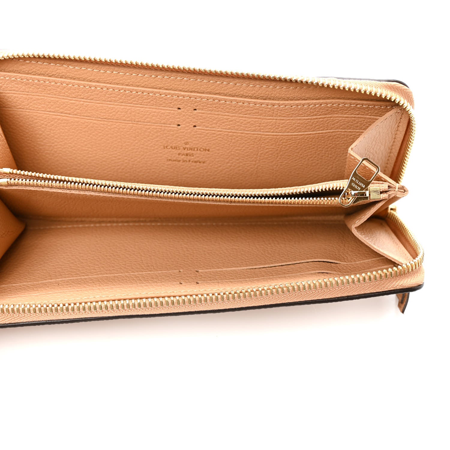 Louis Vuitton Empreinte Monogram Giant Clemence Wallet Arizona Creme 5 of 6