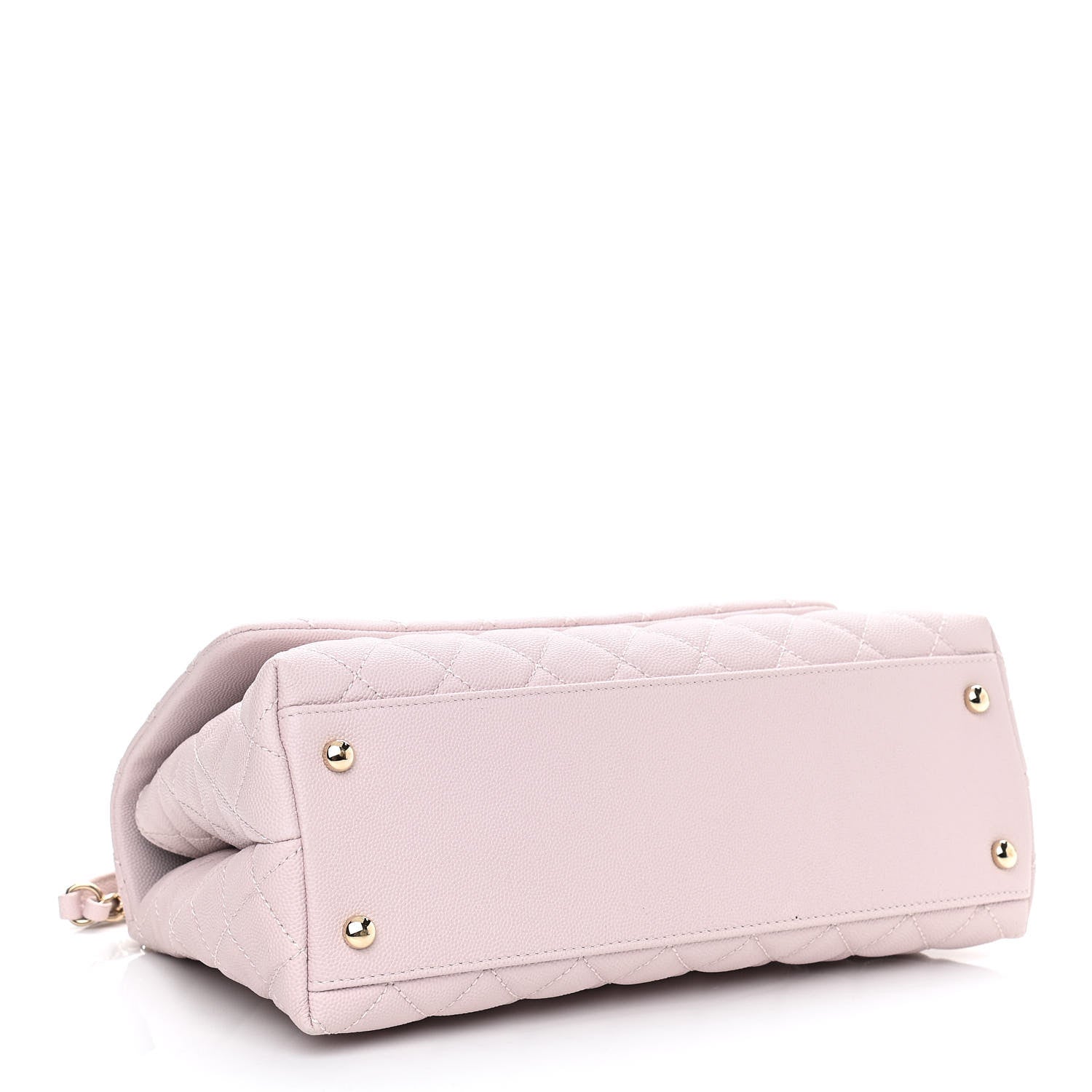 Chanel Caviar Quilted Small Coco Handle Flap Lilas Lilac 4 of 10
