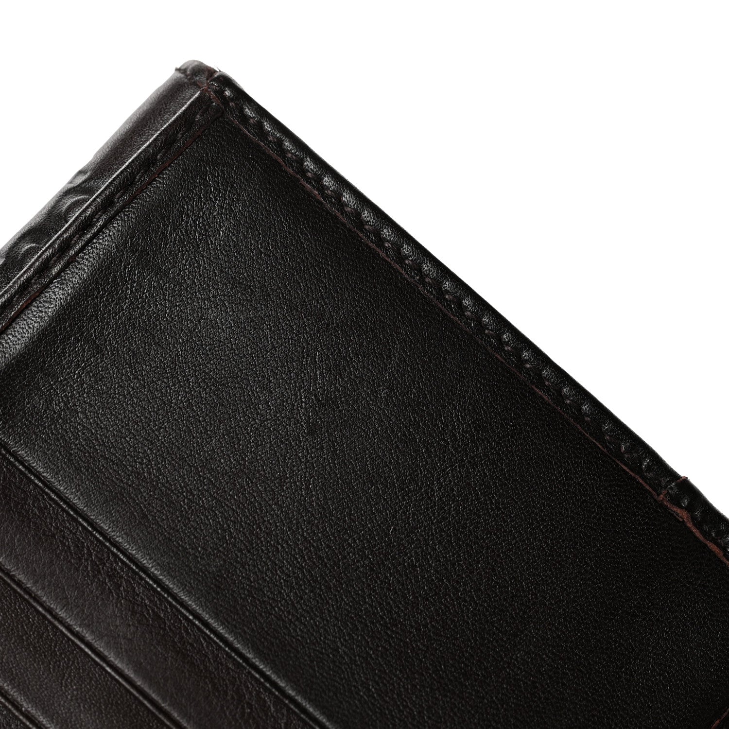 Gucci Guccissima Signature Dice French Flap Wallet Chocolate 9 of 9