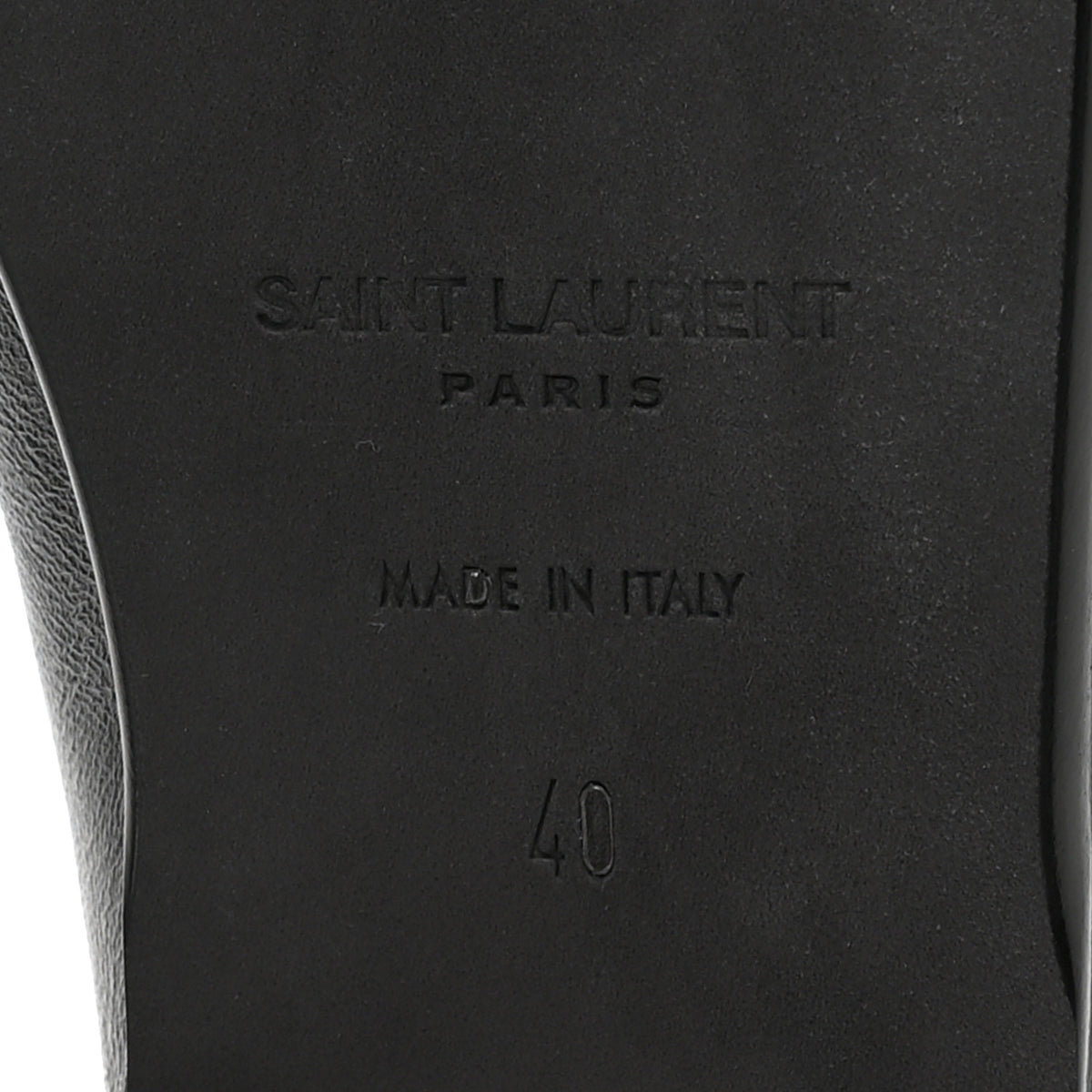 Nappa Sugar Le Loafer 05 Mule 40 Black