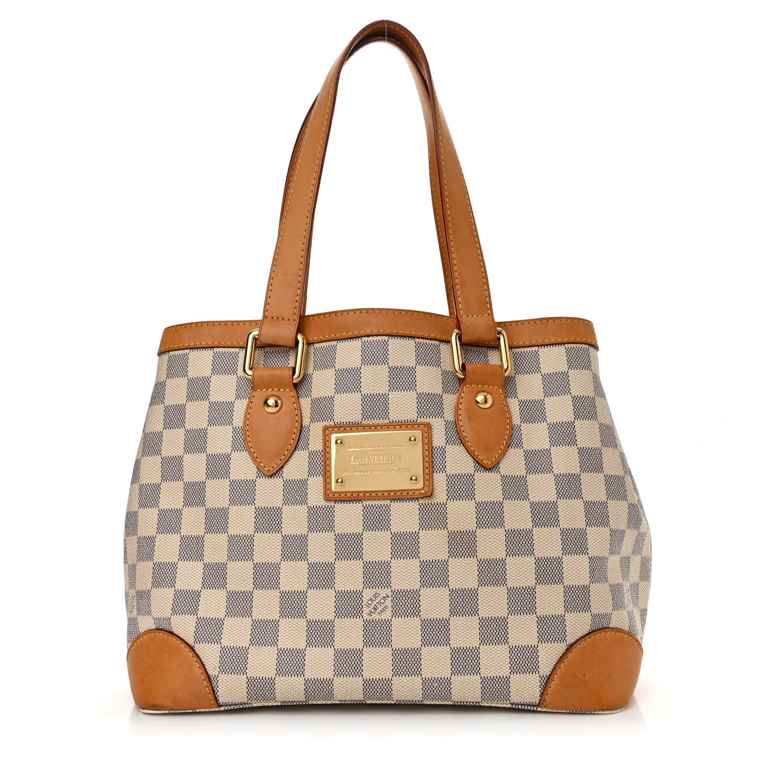 Louis Vuitton Damier Azur Hampstead PM 1 of 16