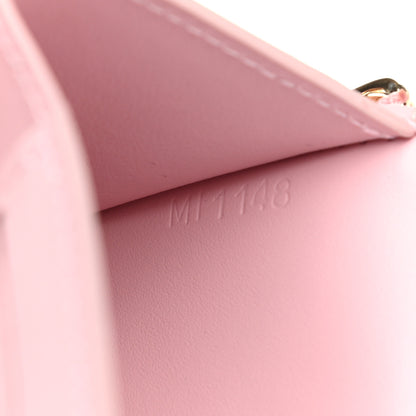 Louis Vuitton Vernis Victorine Wallet Rose Ballerine 7 of 8