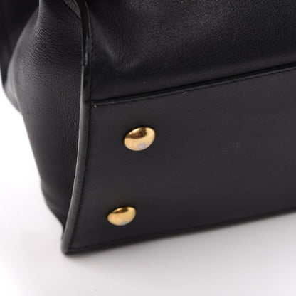 Saint Laurent Calfskin Small Classic Y Cabas Navy Blue 11 of 15